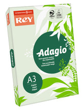 Rey Adagio Paper A3 80gsm Green (Ream 500) ADAGI080X213